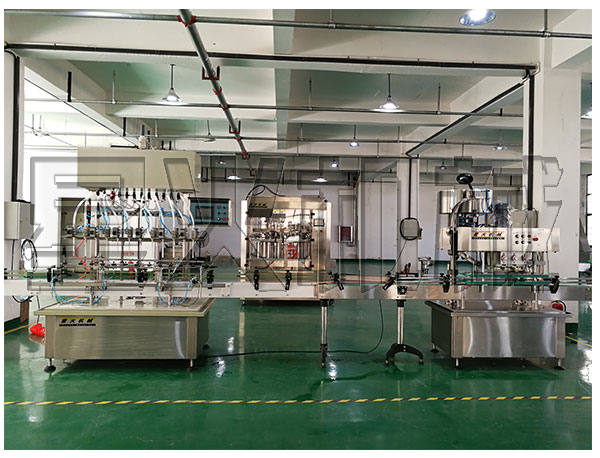 全套芝麻油全自動液體灌裝機(jī)/自動化芝麻油灌裝生產(chǎn)線